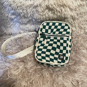 Thread Wallets Checkered Crossbody bag